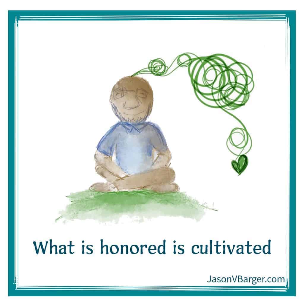 What is Honored Will Be Cultivated