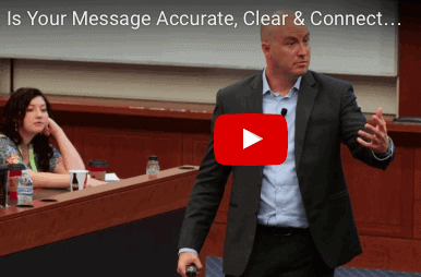 are your messages accurate, clear and connected