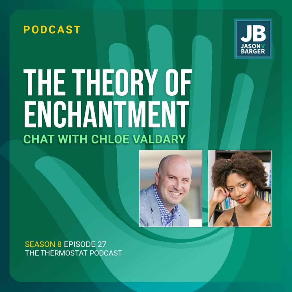 Season 8 Episode 27: The Theory Of Enchantment. A picture of Chloe and Jason.